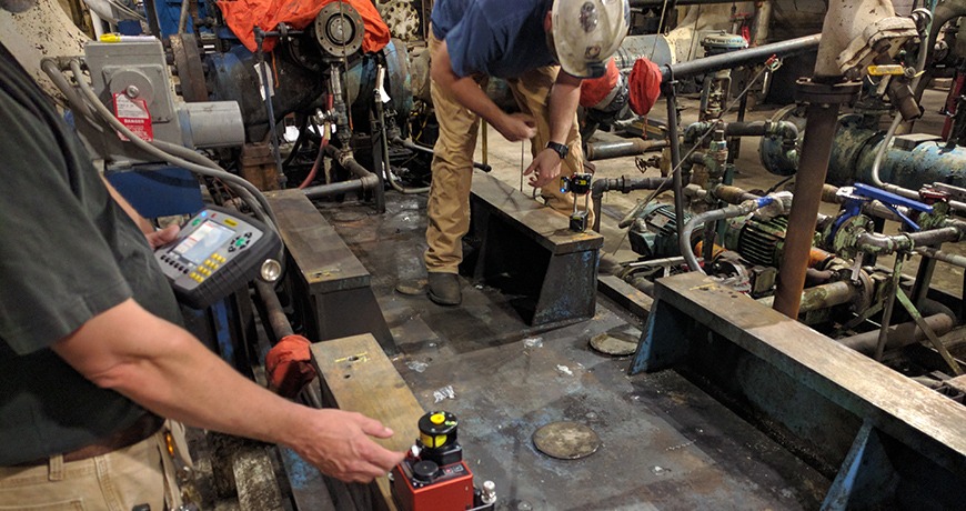 machine installation