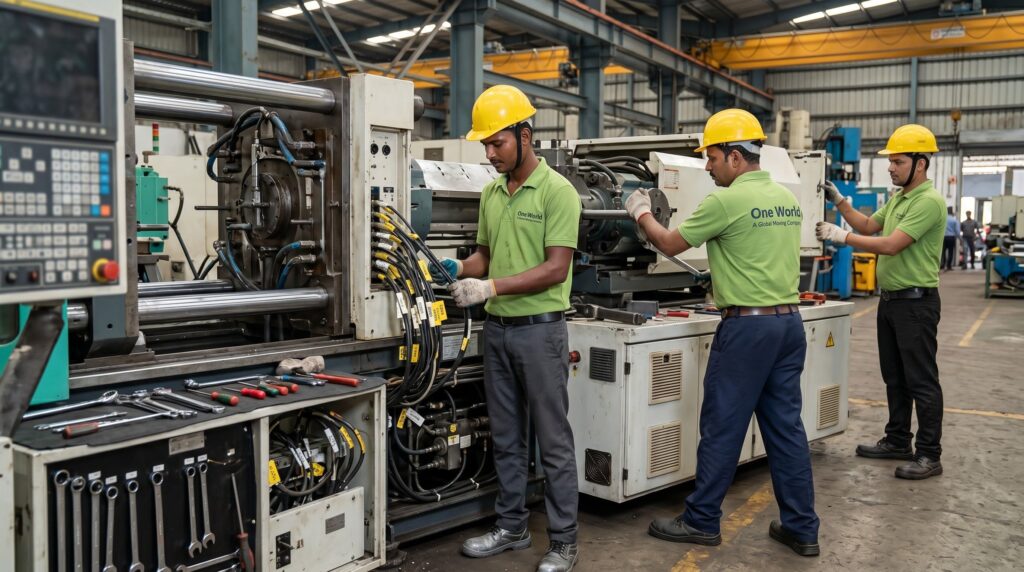 factory machine shifting dismantling process india