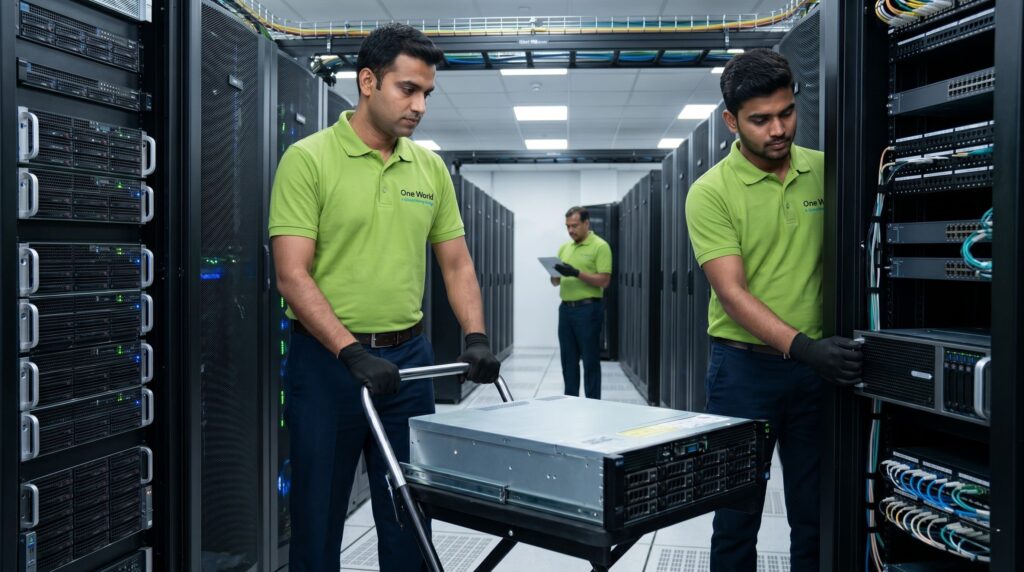 one world logix data center migration services india