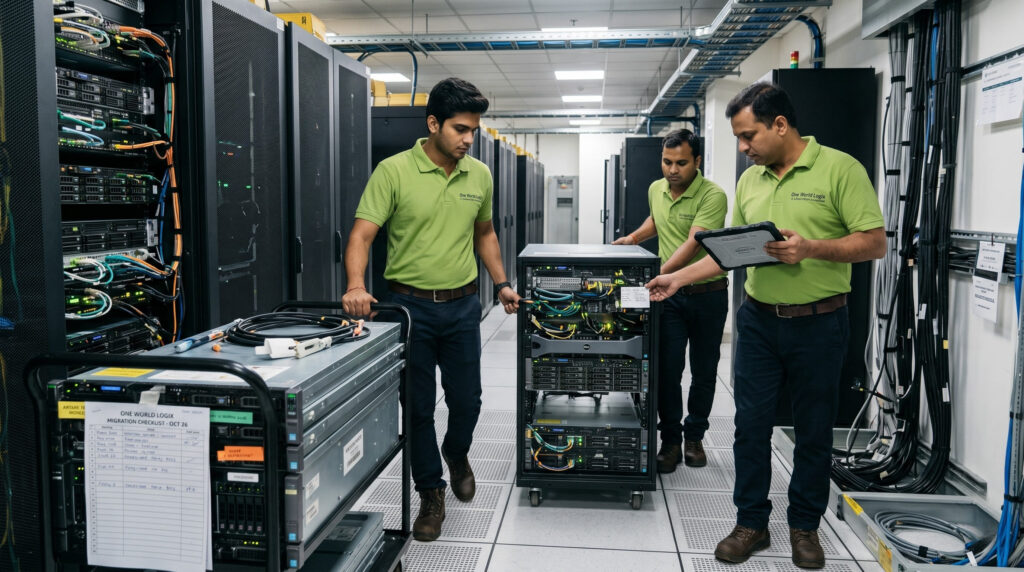 One World Logix zero downtime data center migration specialists Navi Mumbai India