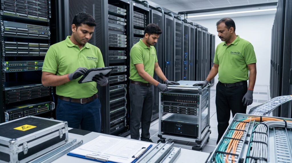 one world logix data center migration services india