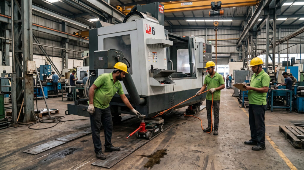 one world logix machine shifting services india