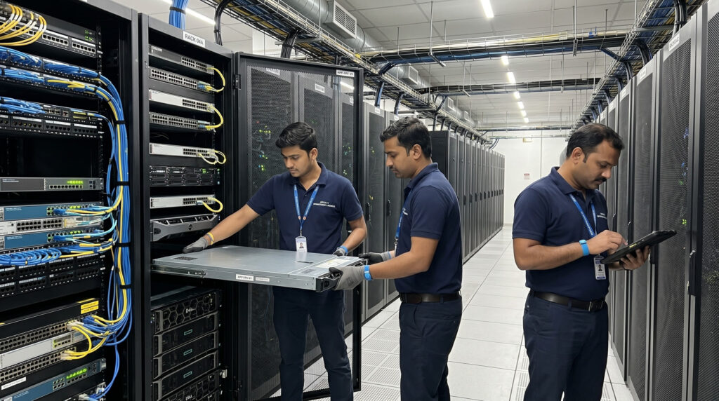 physical data center migration server relocation zero downtime India enterprise
