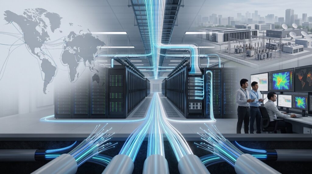 2 exabytes data FIFA World Cup 2026 infrastructure demand fiber optic network









