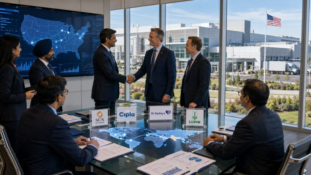 Pharma Plant Relocation 2026: Critical US Tariff Guide Indian pharma companies US manufacturing relocation Sun Pharma Cipla Dr Reddys 2026