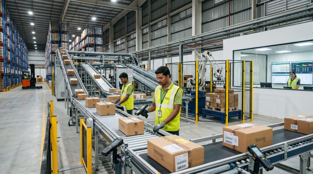 Warehousing Services India 2026: Critical Complete Growth Guide warehouse automation India AS RS robotic picking WMS technology 2026