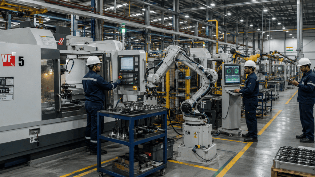 AI transforming Indian factories manufacturing 2026