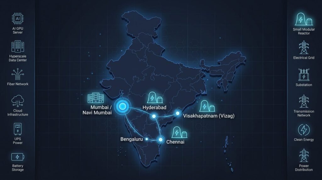 India data center nuclear energy future 2026