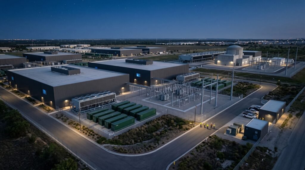 nuclear powered data center