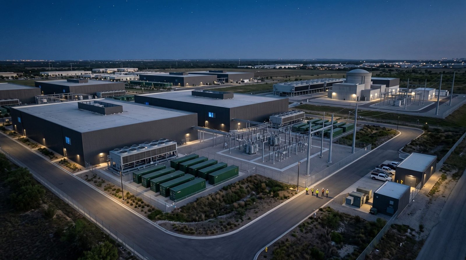 nuclear powered data center 2026 AI infrastructure scaled