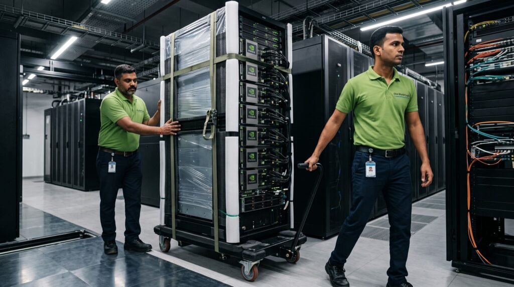 one world logix GPU AI infrastructure migration India