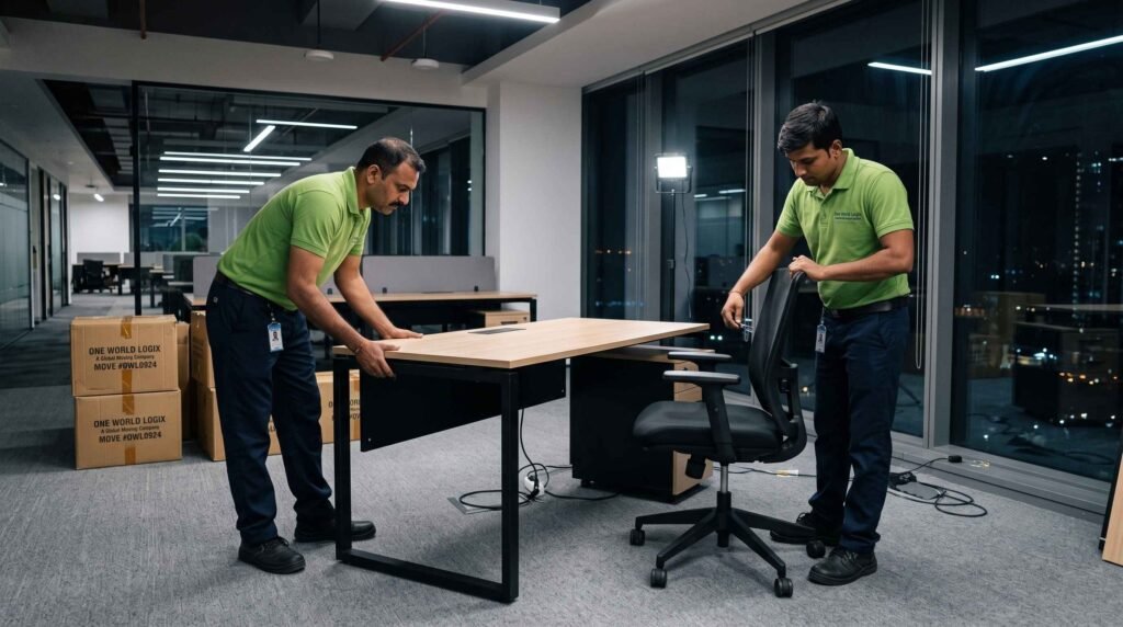 Best Office Relocation Companies in India (2026 Guide) zero downtime weekend office relocation India setup