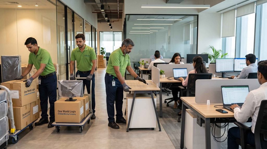 One World Logix office relocation without downtime specialists