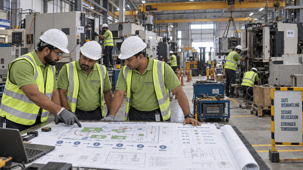 Turnkey Project Relocation 2026: Complete India Guide turnkey relocation phases planning dismantling India