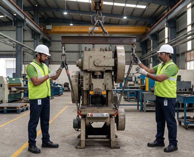 press machine shifting